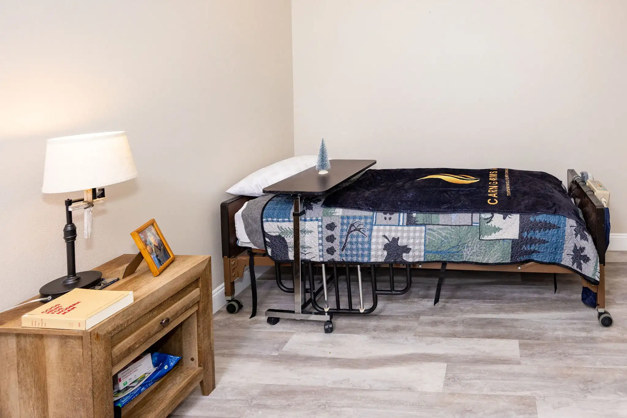 another room for senior residents in Bonney lake's caring arms residence