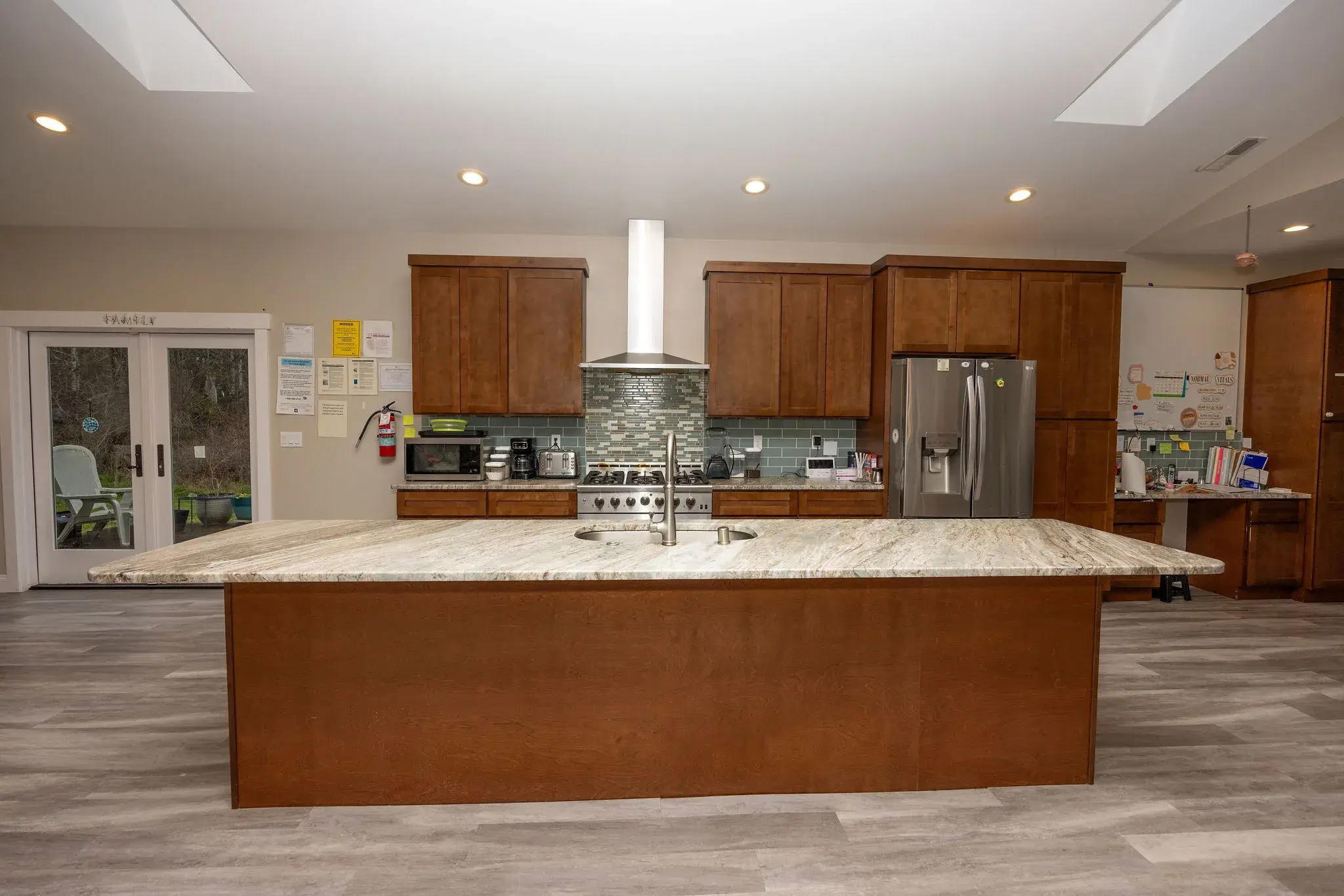 common kitchen area for residents