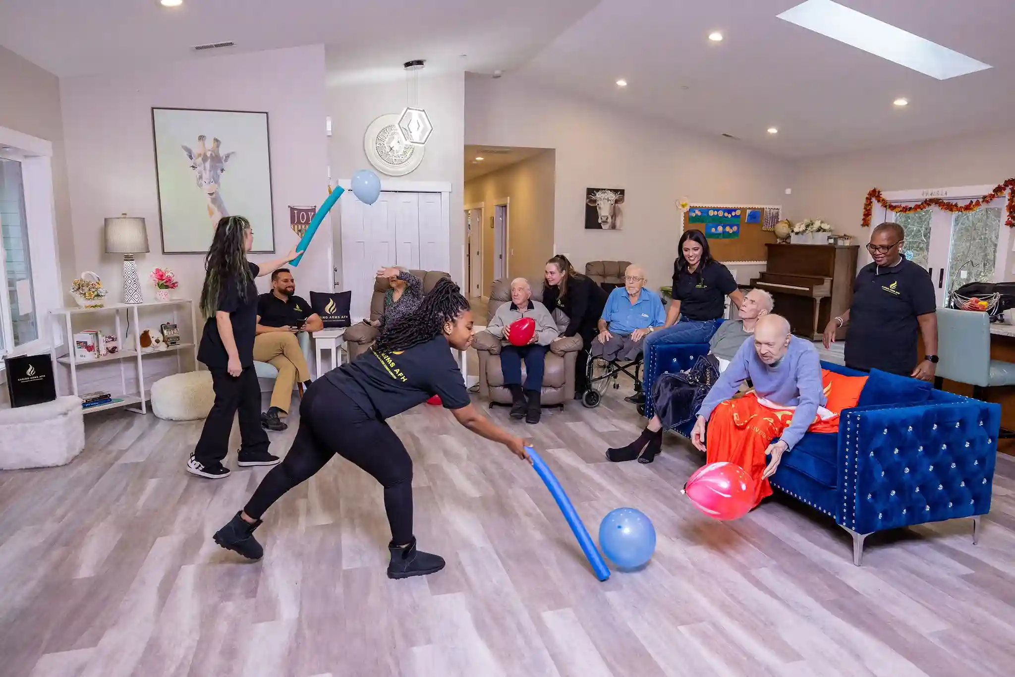 residents enjoying social activities and companionship in Des Moines Assisted Care Home