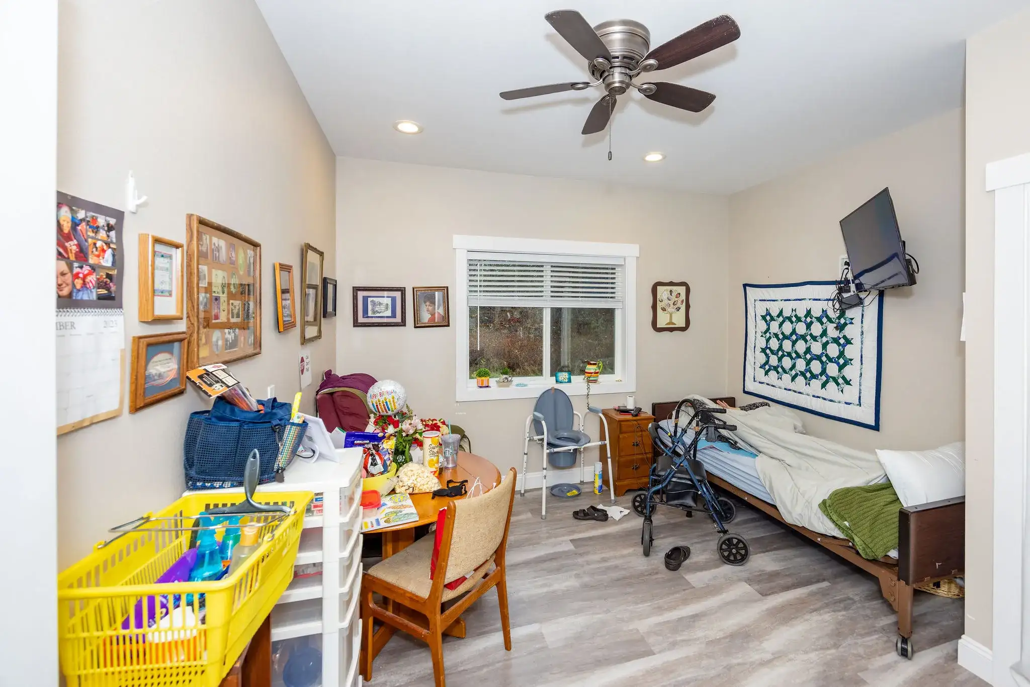 residents room at caring arms of bonney lake washington