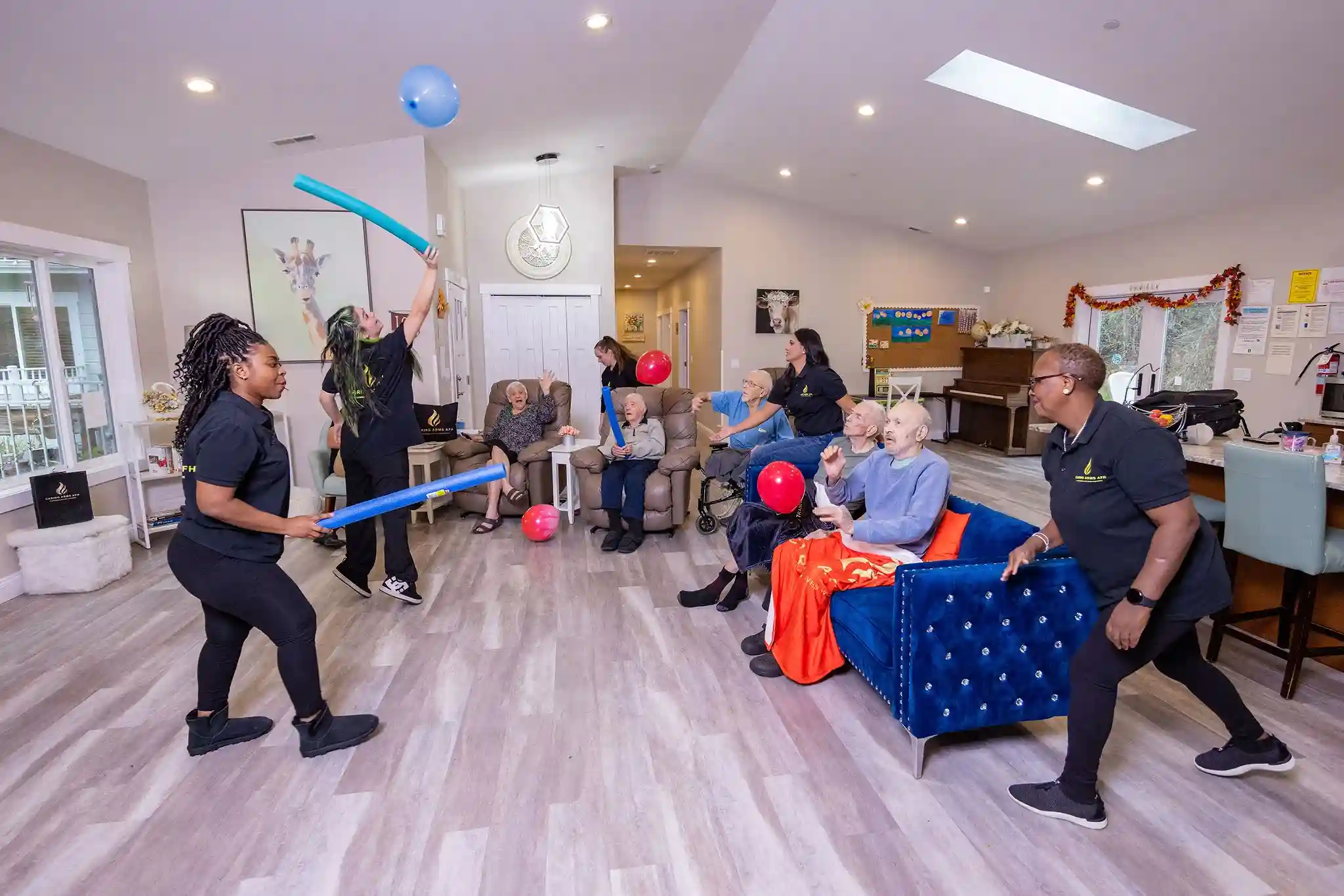 supportive caregivers at Caring Arms of Des Moines