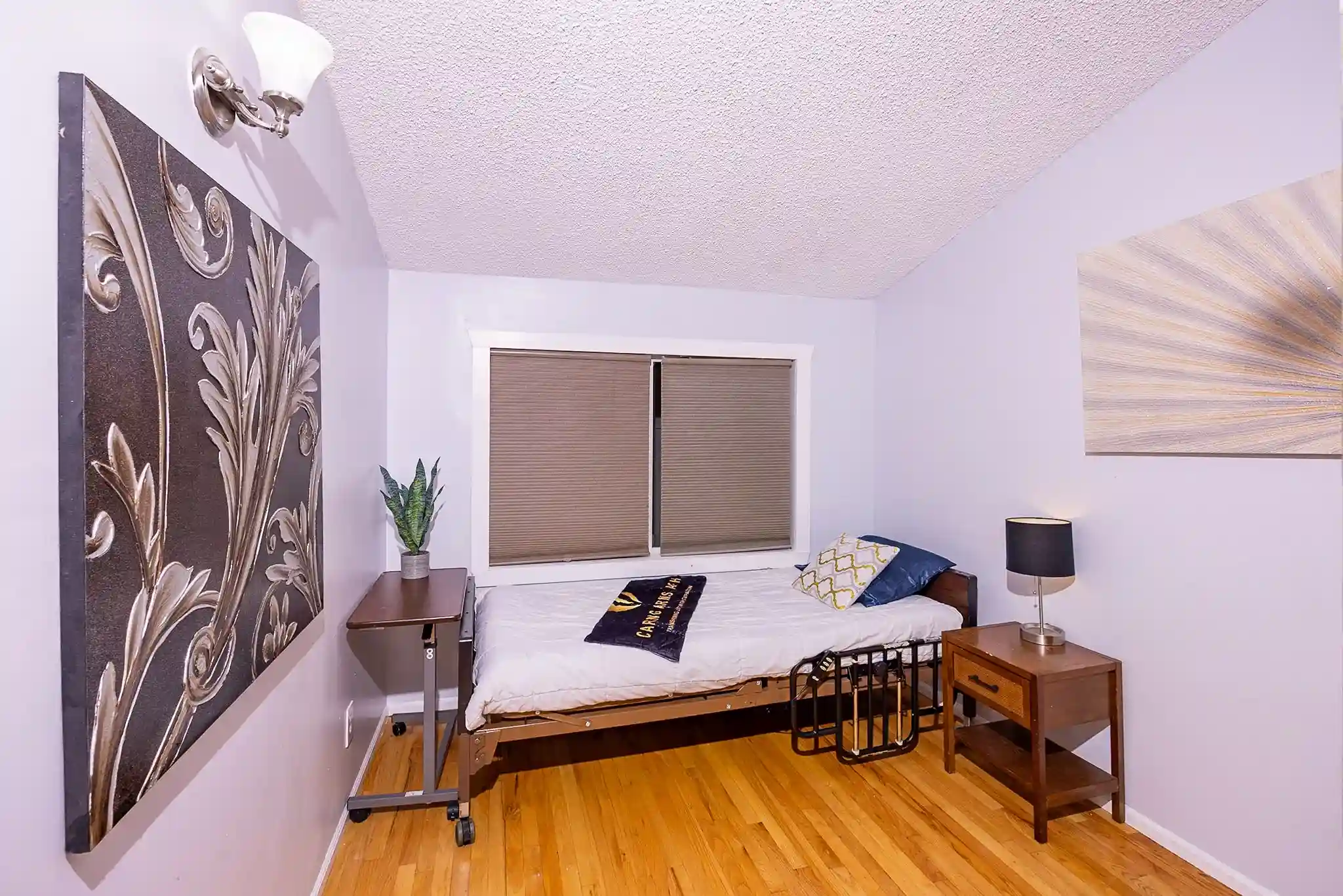 Private rooms for residents at assisted living home in Des Moines