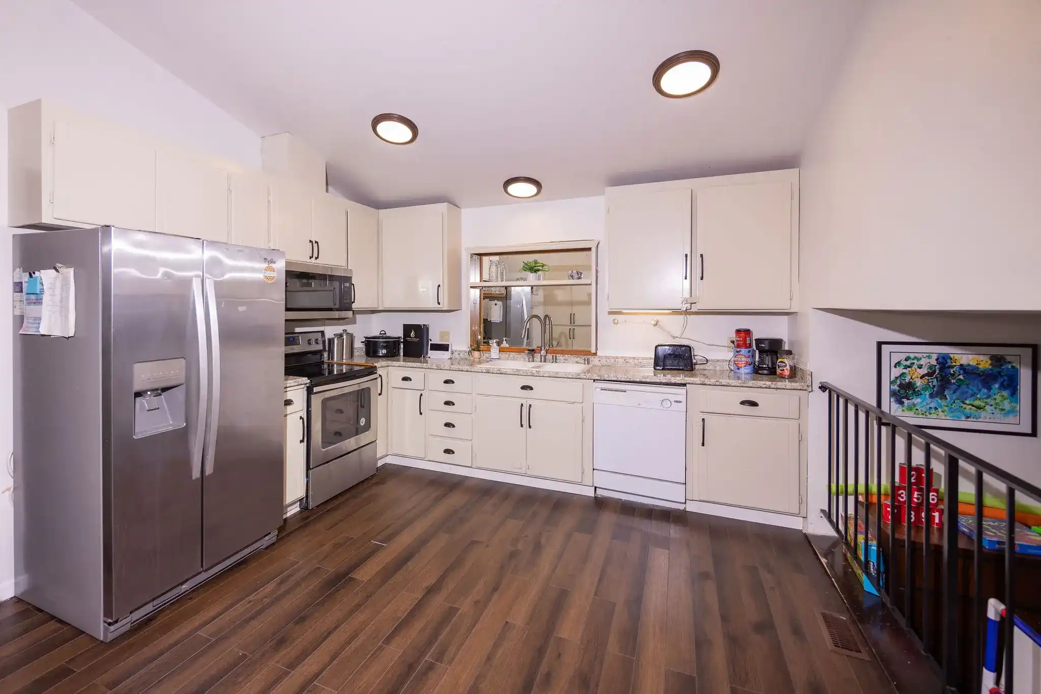 in house kitchen area of Caring Arms of Kent