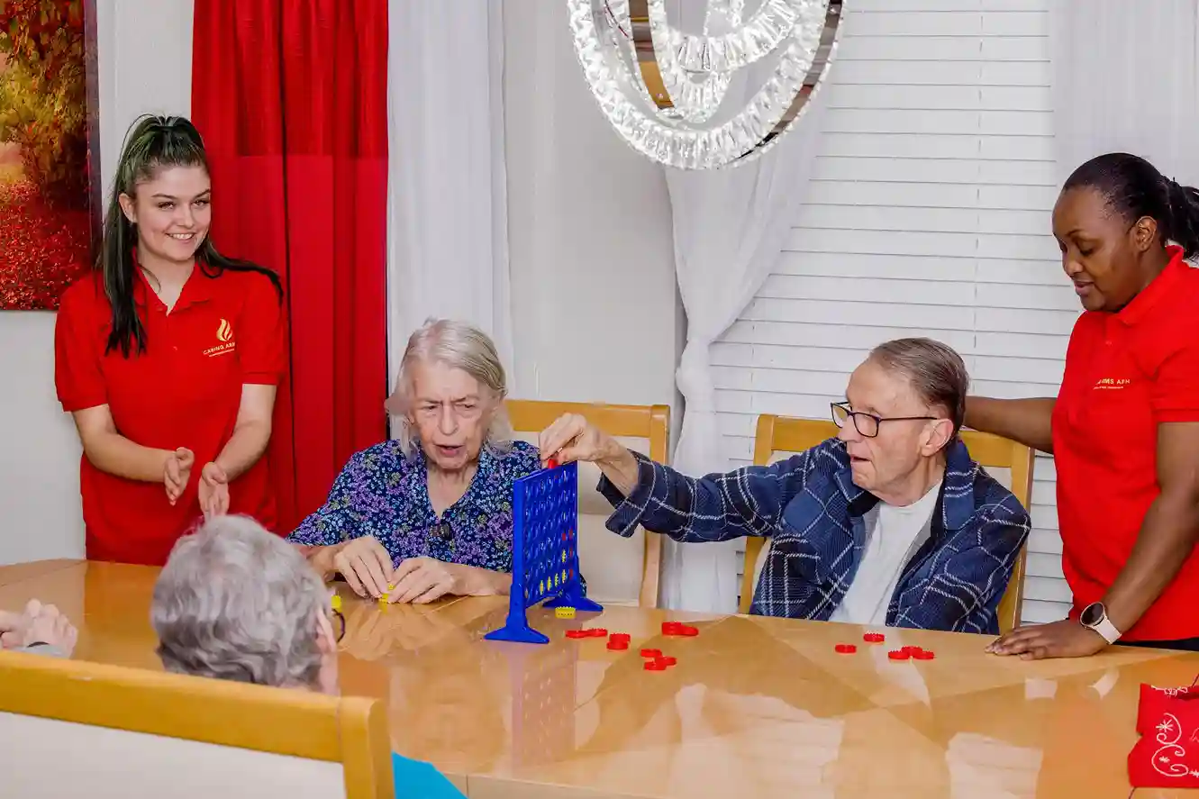 resident activities at Caring Arms Adult Family Homes of Federal Way