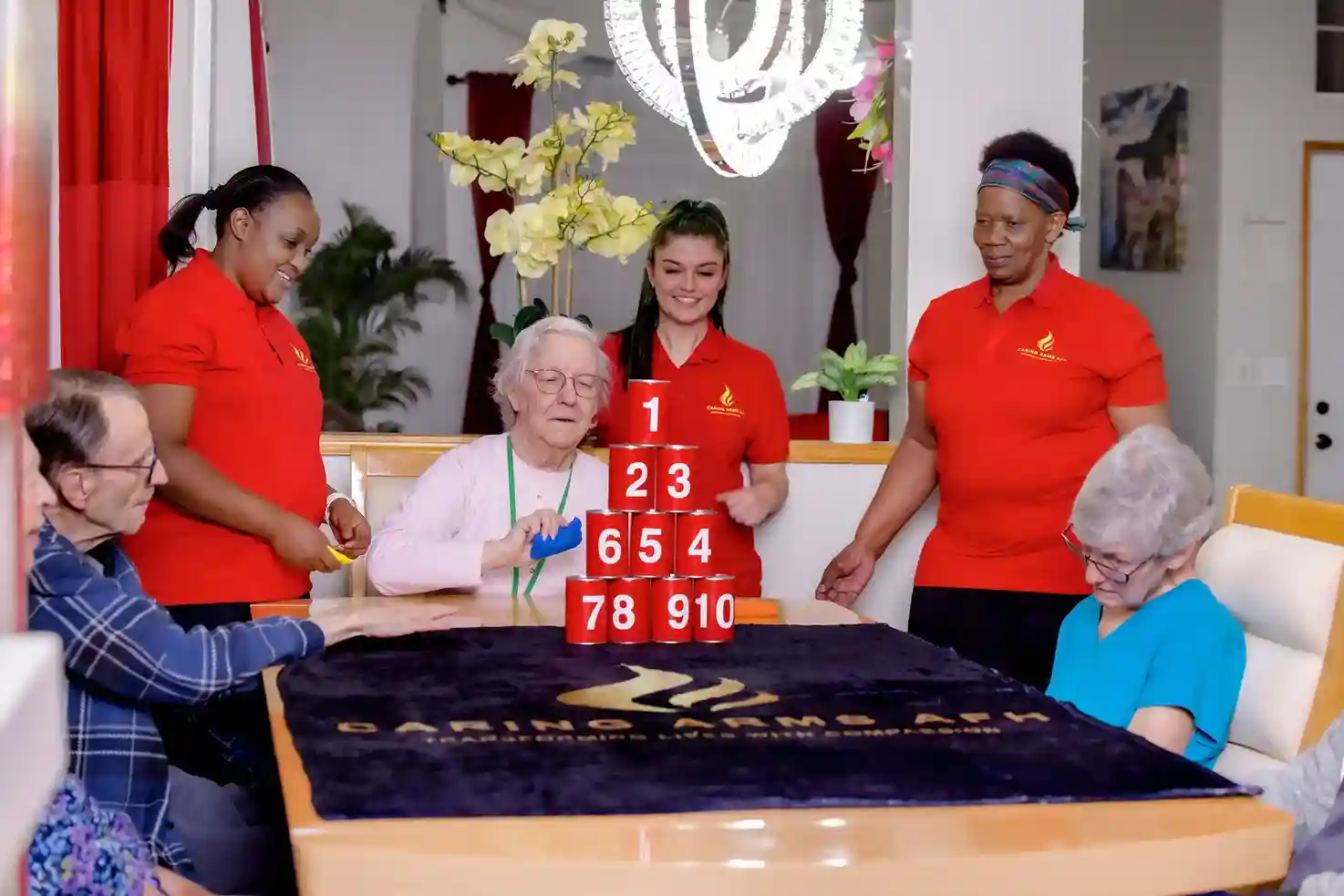 mobility activities and games at Federal Way senior living community