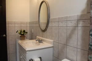 Kirkland senior living home bathroom