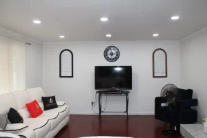 living area for seniors at Caring Arms senior living in Kirkland WA