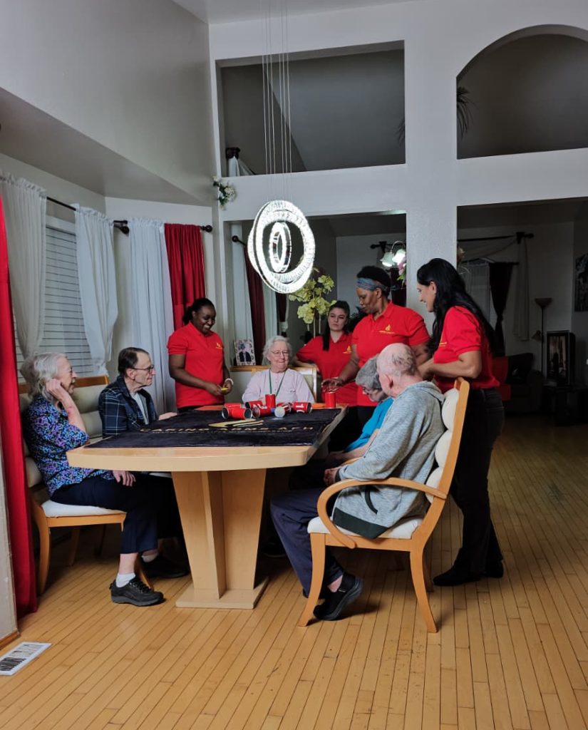 a good senior living facility in Bonney Lake Washington where residents and caregivers live with love respect and dignity