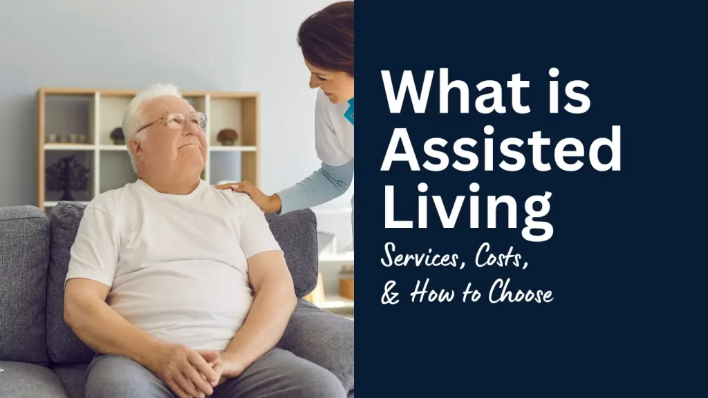 senior resident getting assisted care inside a care home